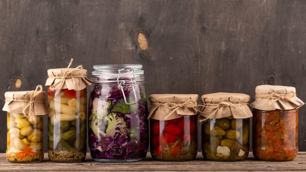 canning food, prep