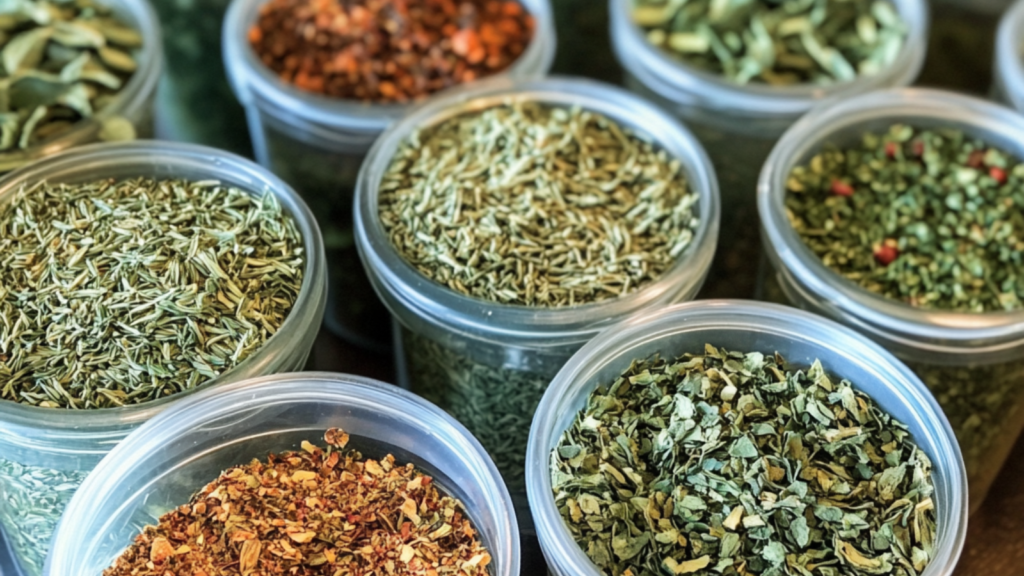 Dried herbs