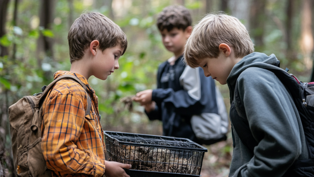 Kids basic hunting skills