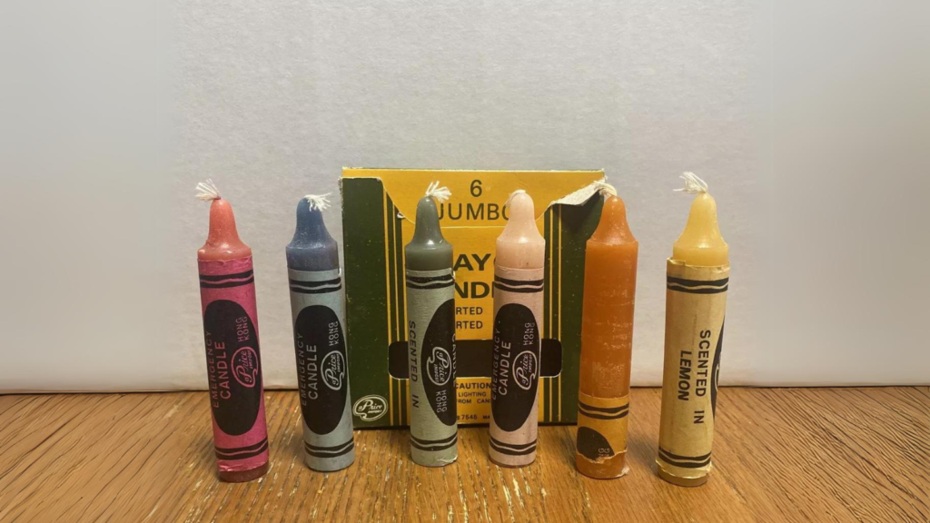 Crayon Candle