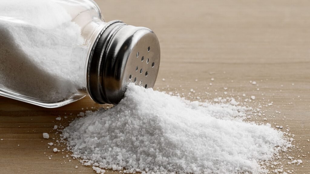 Spilled salt