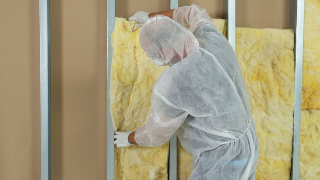 installing insulation