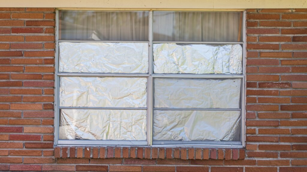 Foil Insulation Window Cover