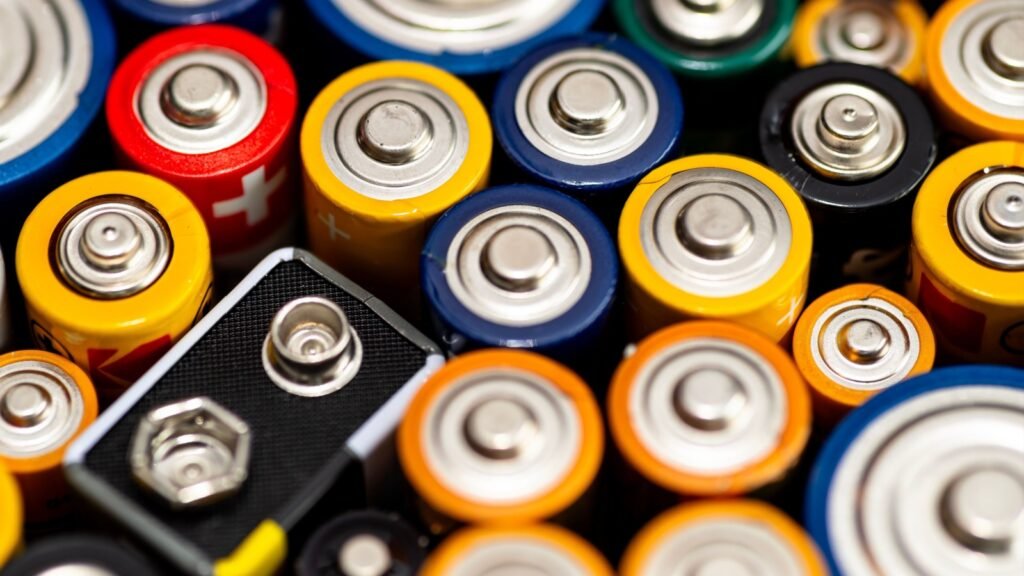 different kinds of batteries