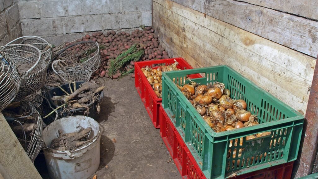 root cellar
