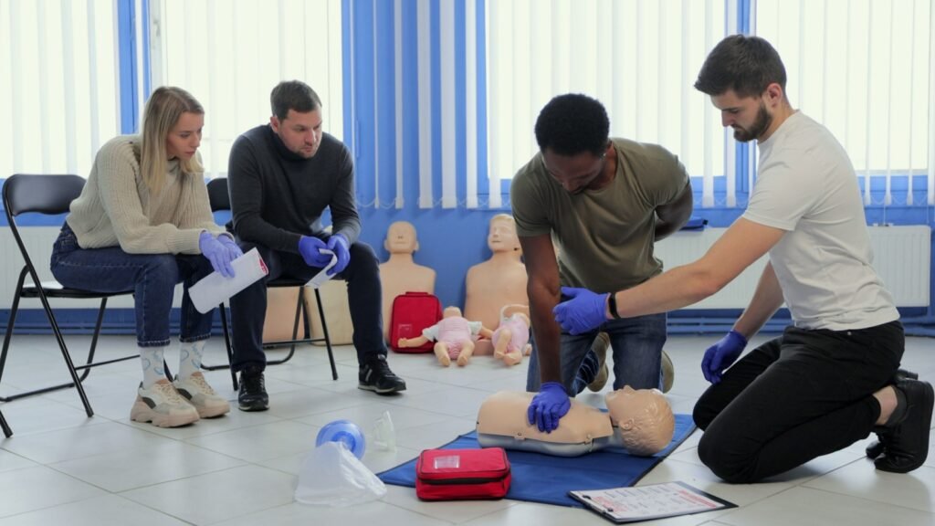 first aid training
