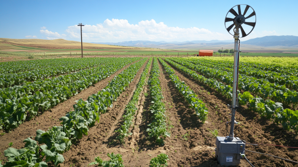 a Wind-Powered Irrigation System
