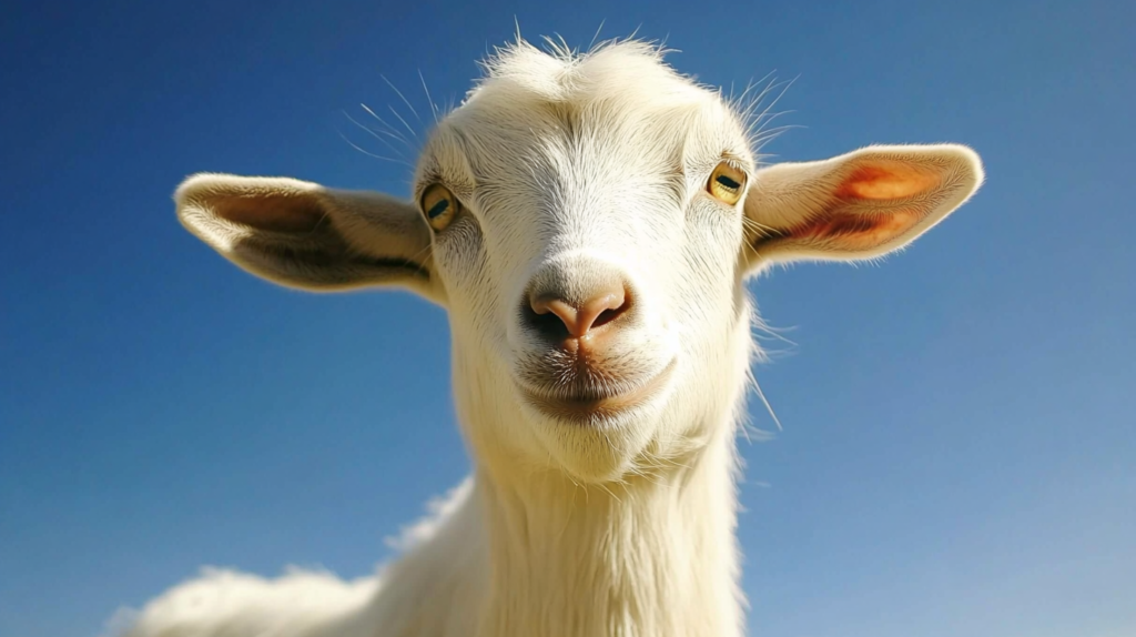 a goat