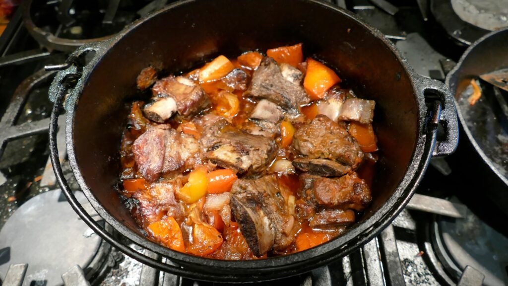 Braised short ribs