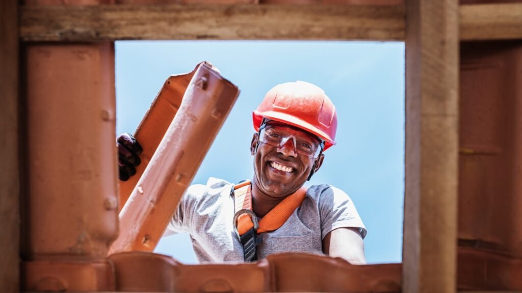 Man in the roof