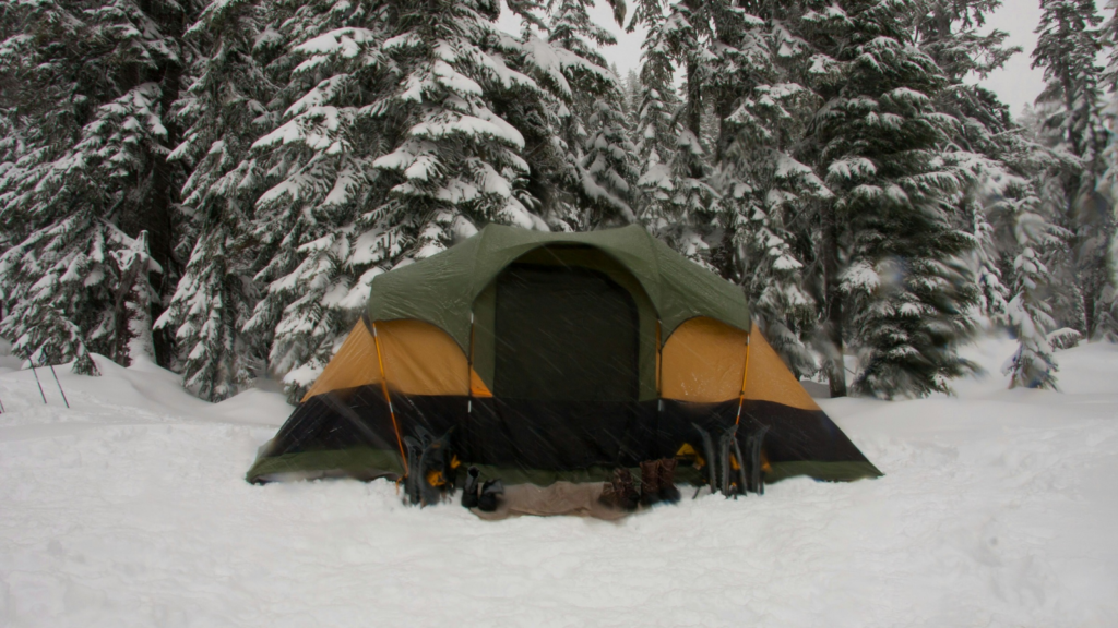 Snow Shelter Building