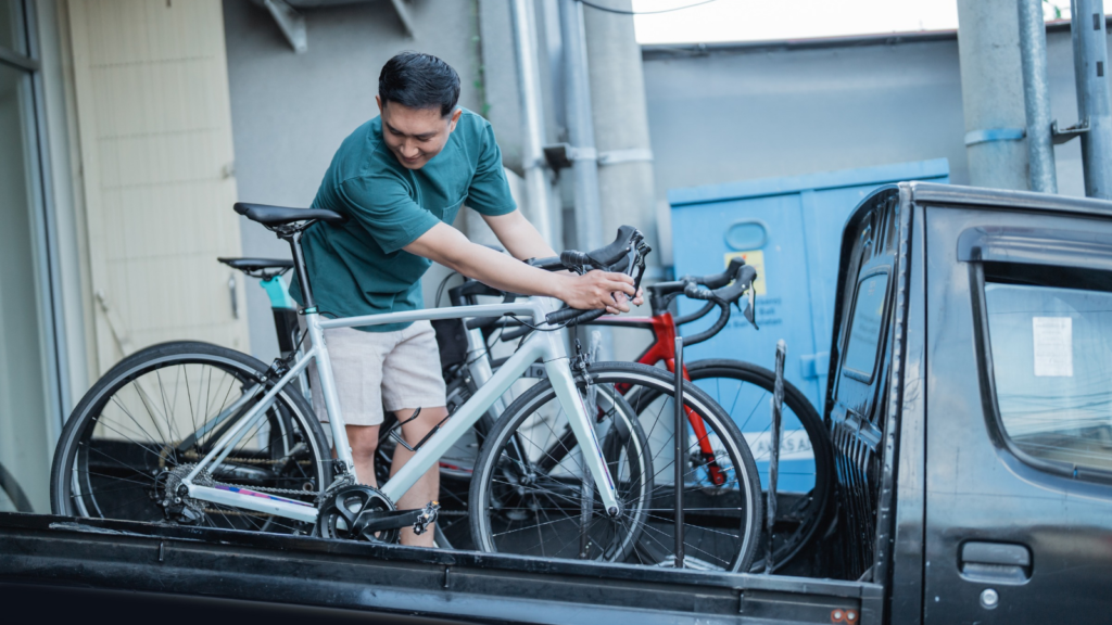 Unloading Bike