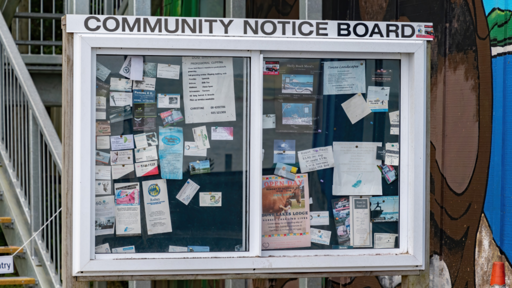 Community Information Board