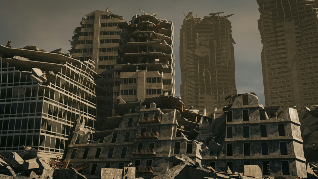 Earthquake | Destroyed Buildings