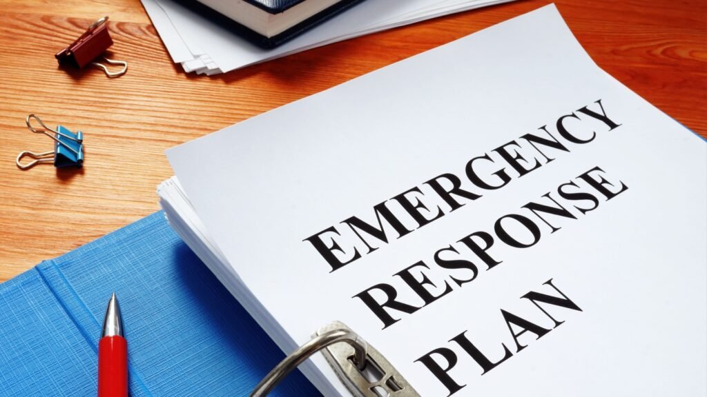 emergency response plan
