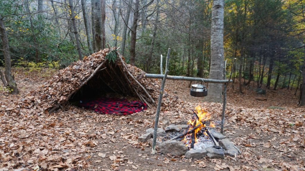 makeshift shelter