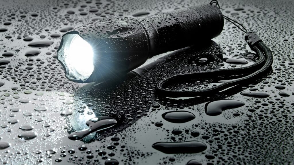 small waterproof flashlight
