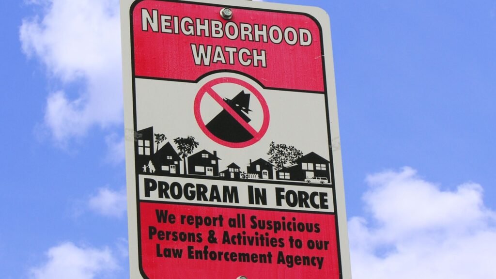 neighborhood watch sign
