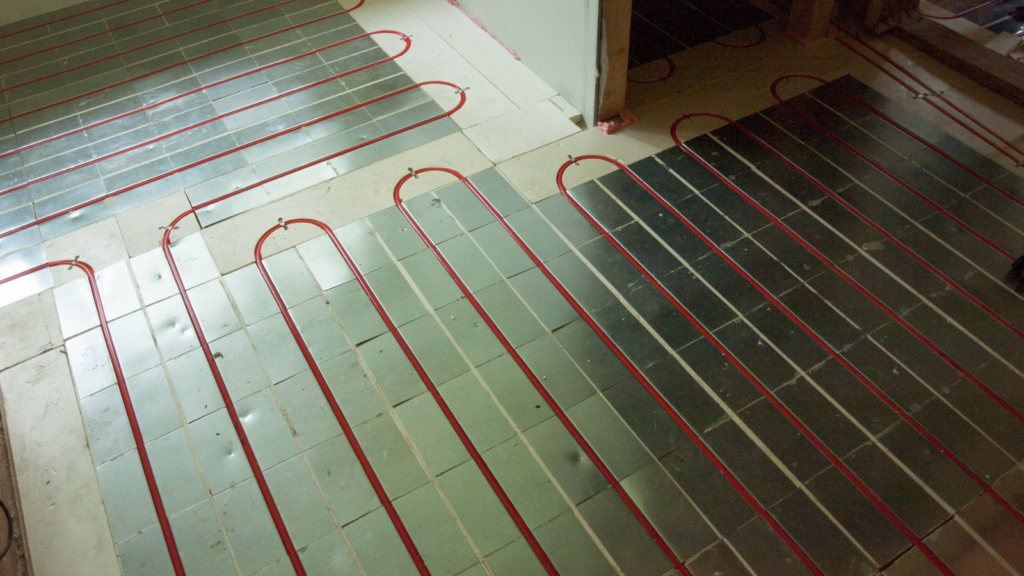 heated floor
