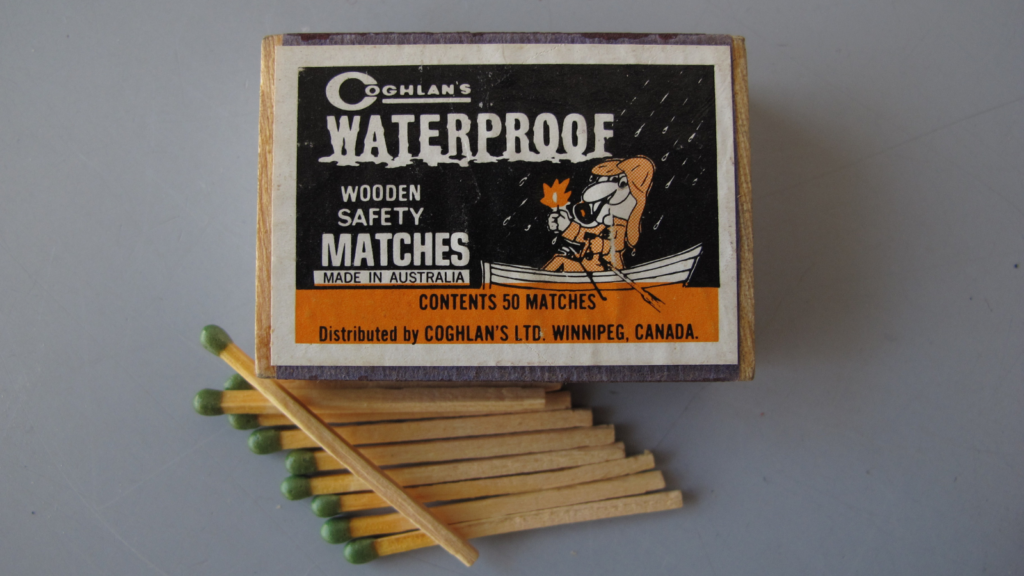 waterproof match
