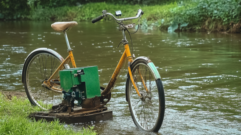 pedal powered water pump