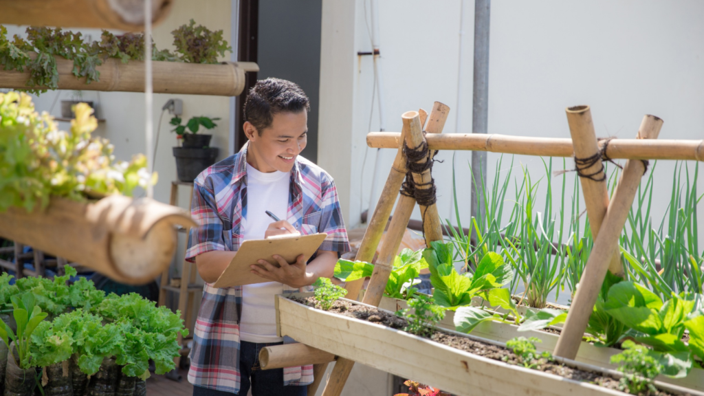 Monitoring Patio Garden