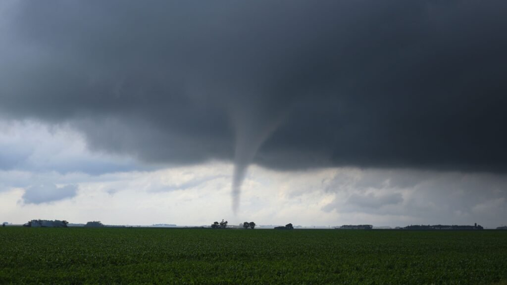 a small tornado