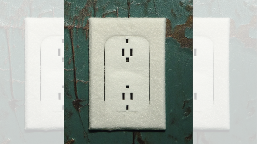 foam gasket electrical outlet