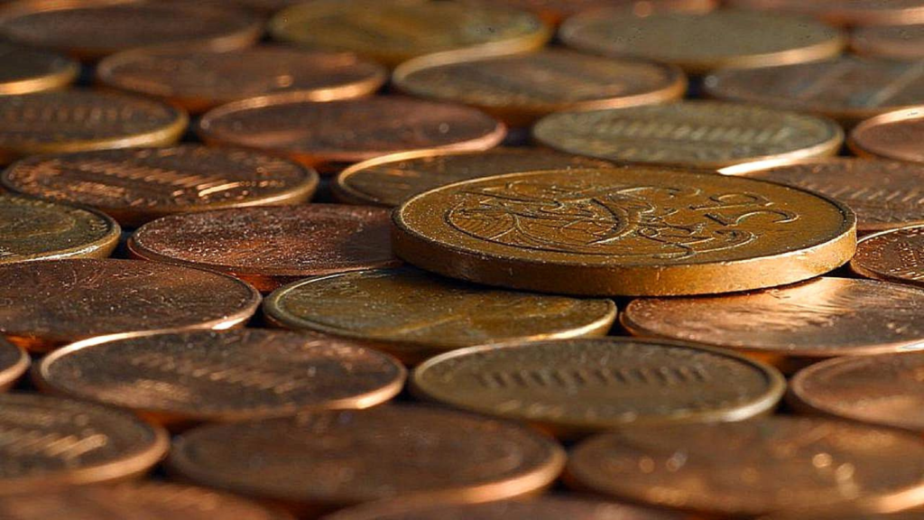 copper pennies