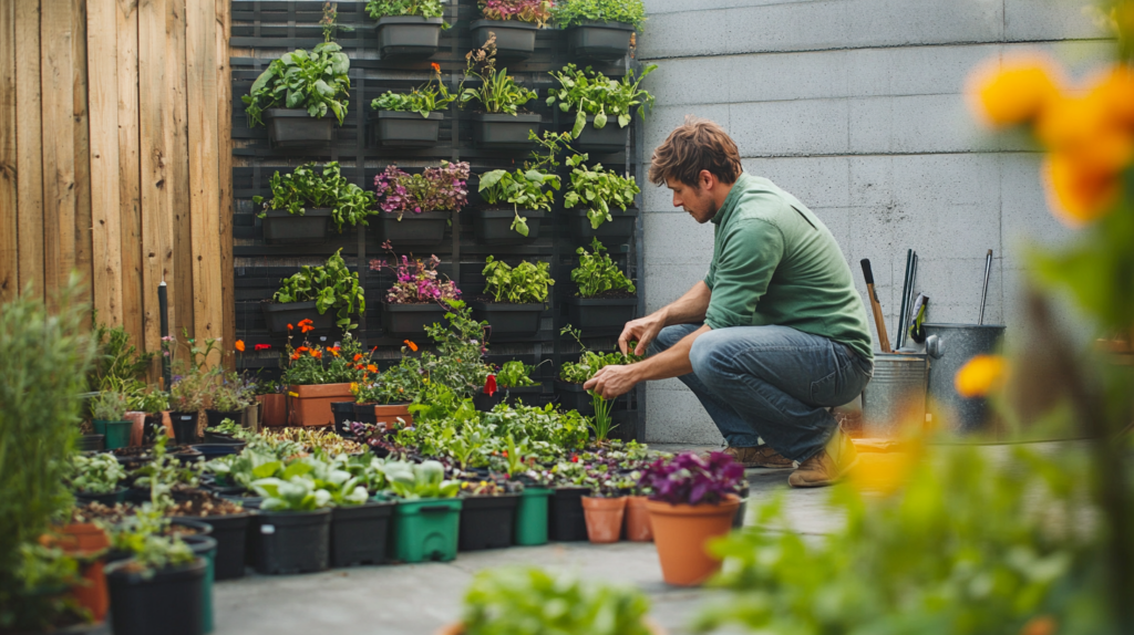 How to Turn a Concrete Patio into a Productive Garden | 15 Expert Tips