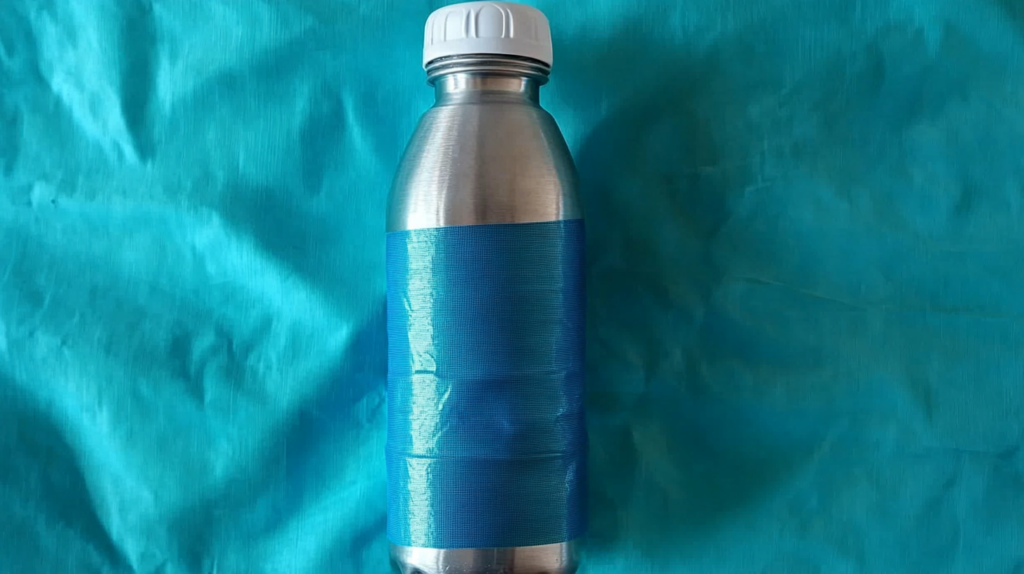 Duct Tape Around Water Bottle