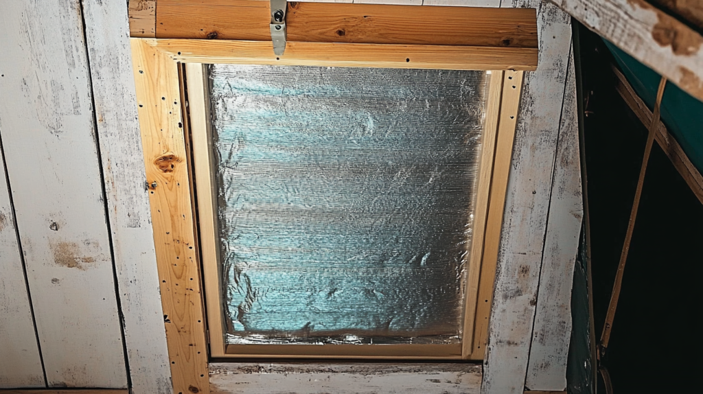 attic door insulation